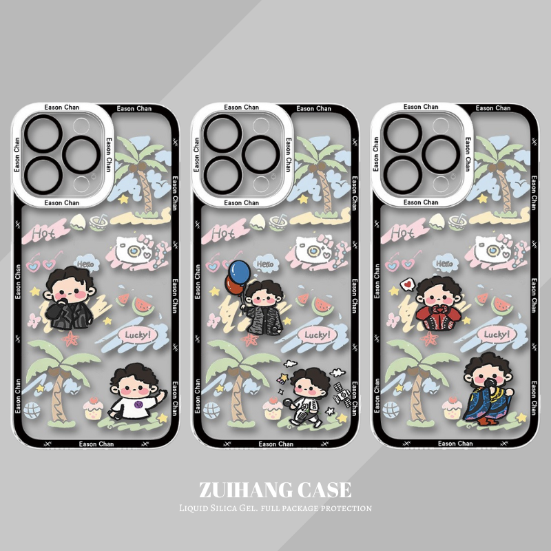 Eason Chan 陳奕迅天使眼透明防摔軟殼