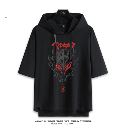 烙印勇士 連帽短袖T恤-ZUIHANG SHOP