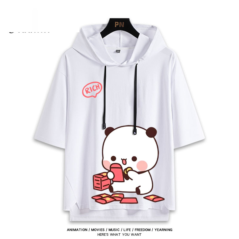 一二布布 連帽短袖T恤-ZUIHANG SHOP