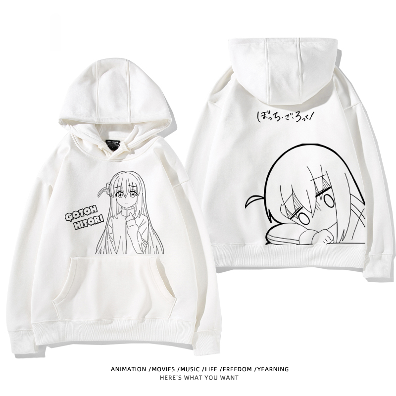 孤獨搖滾新款 親子情侶男女款連帽衛衣-ZUIHANG SHOP