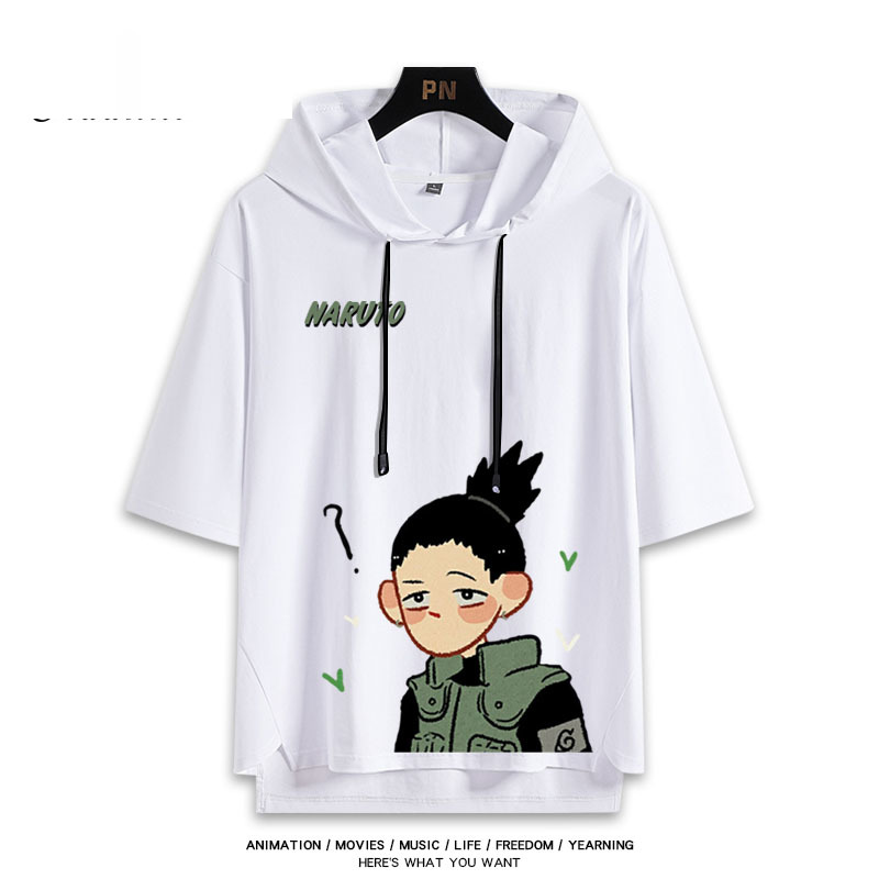 火影忍者 連帽短袖T恤