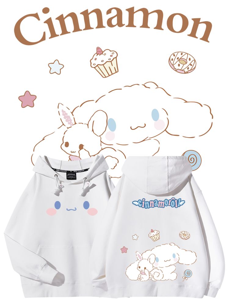 大耳狗新款 親子情侶男女款連帽衛衣