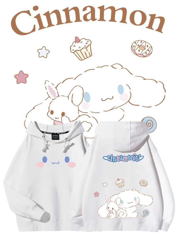 大耳狗新款 親子情侶男女款連帽衛衣