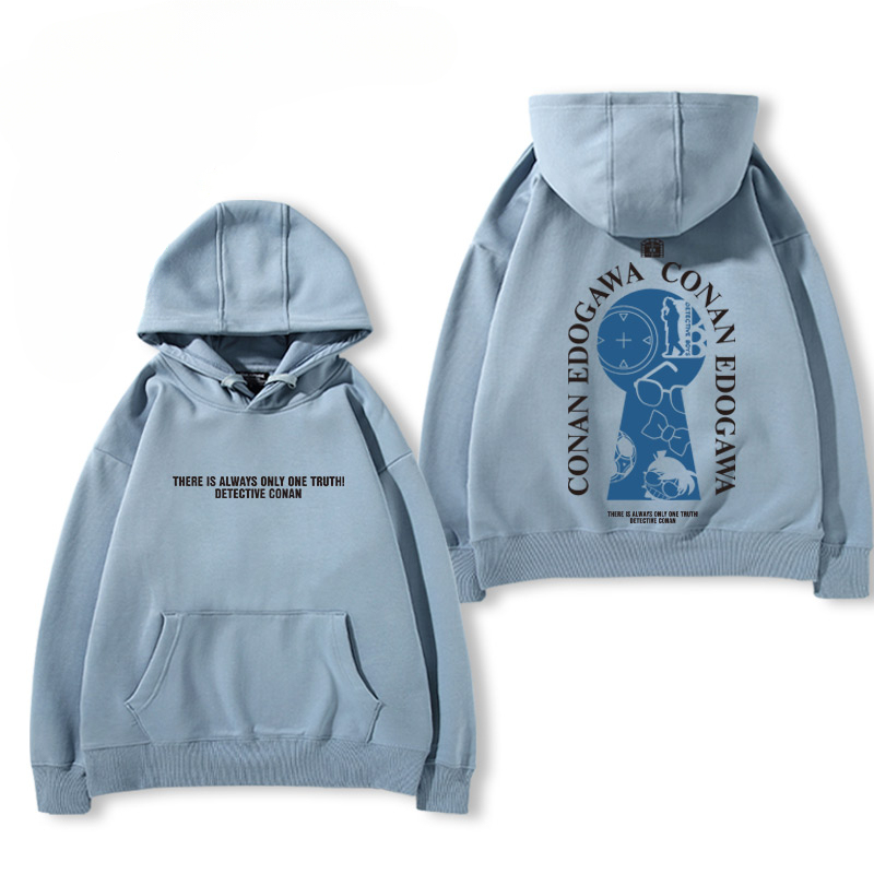 名偵探柯南新款 親子情侶男女款連帽衛衣-ZUIHANG SHOP