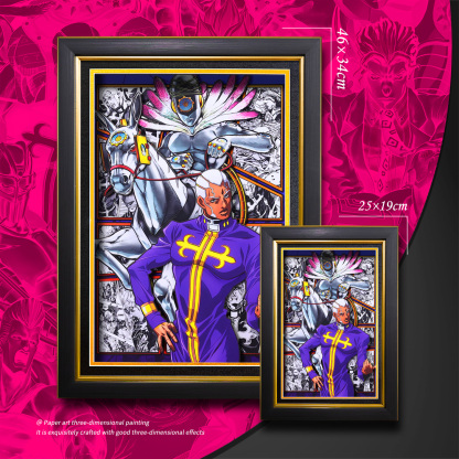 JOJO的奇妙冒險 3D立體畫-ZUIHANG SHOP