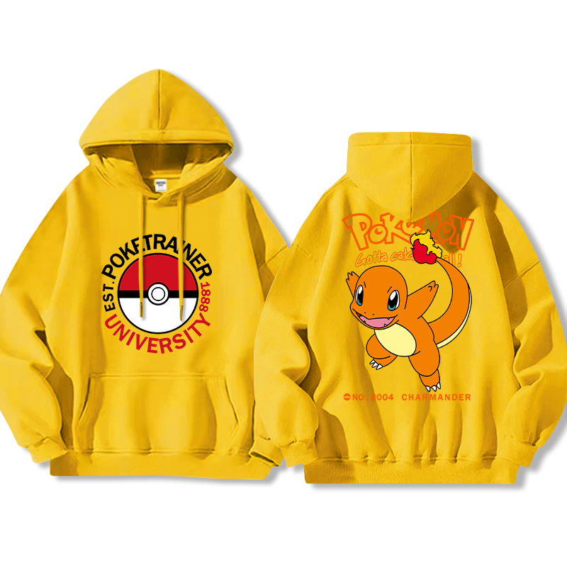 寶可夢新款 親子情侶男女款連帽衛衣-ZUIHANG SHOP