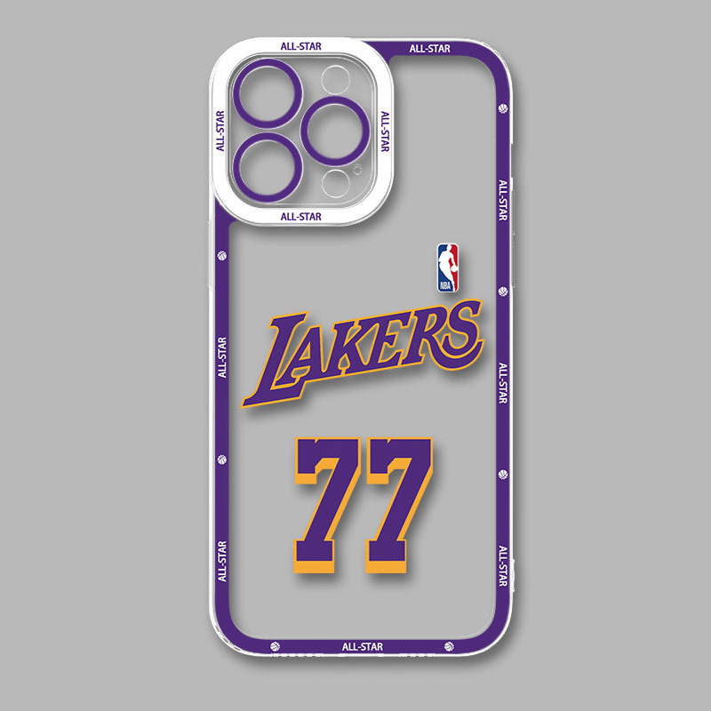 NBA湖人隊天使眼透明手機殼