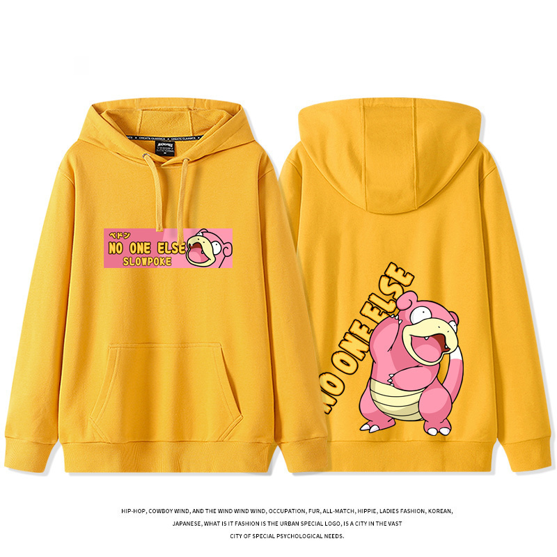 皮卡丘聯名 2025秋冬新款 親子情侶裝連帽衛衣