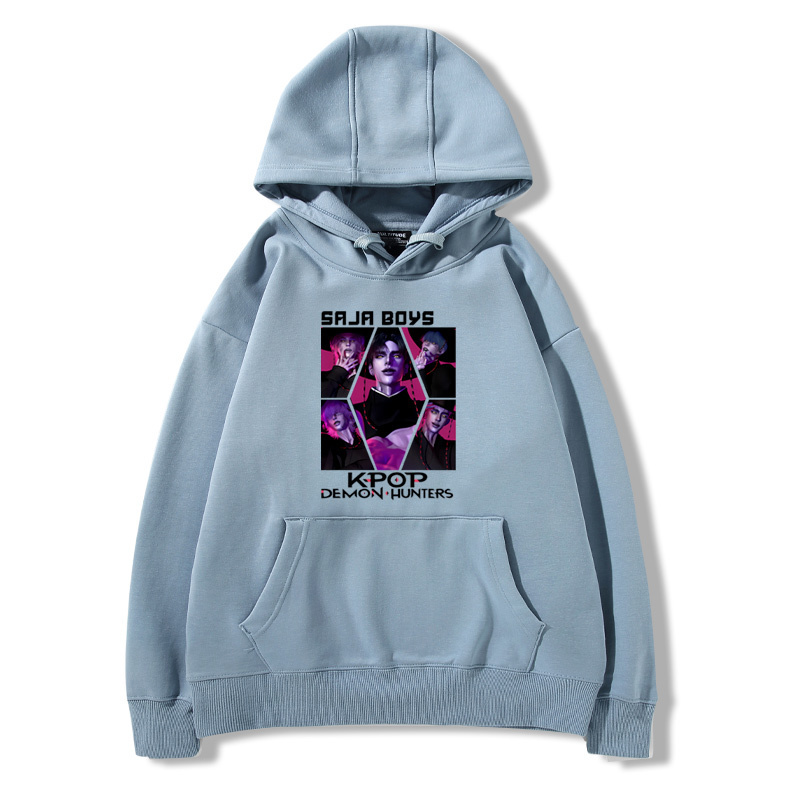 K-POP獵魔女團 2025秋冬新款 親子情侶男女連帽衛衣