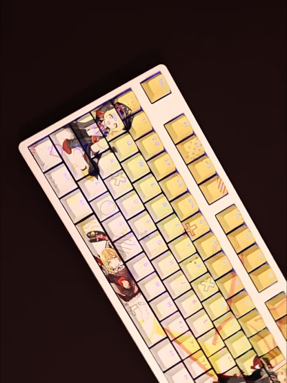 丹花伊吹透光RGB108鍵標準配列衛星軸鍵帽