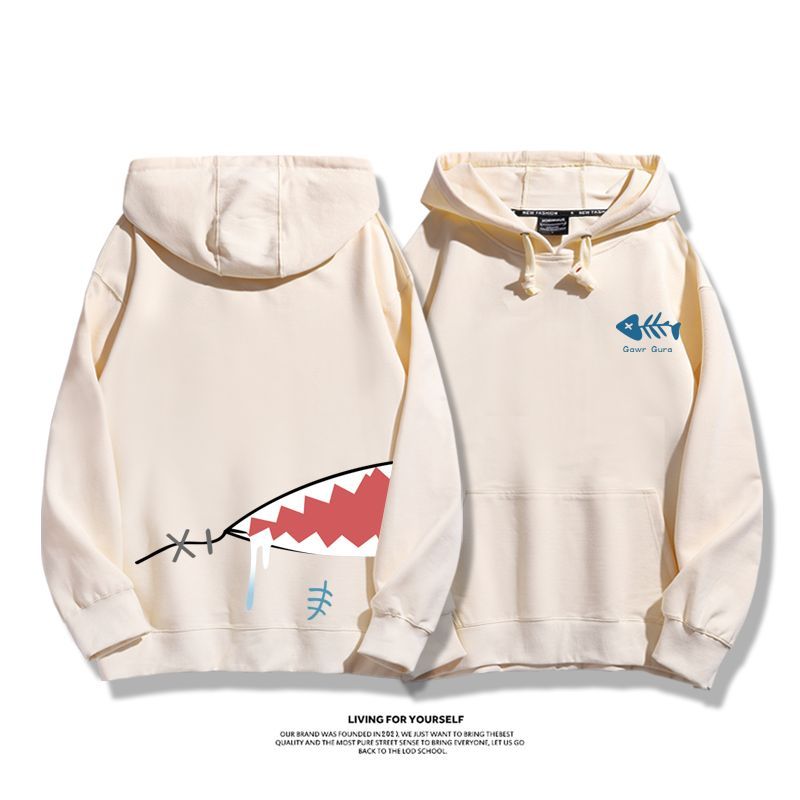 Gawr Gura 2025秋冬新款 親子情侶男女連帽衛衣-ZUIHANG SHOP