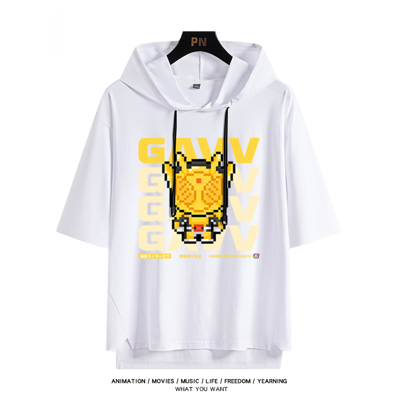 假面動漫騎士 連帽短袖T恤-ZUIHANG SHOP