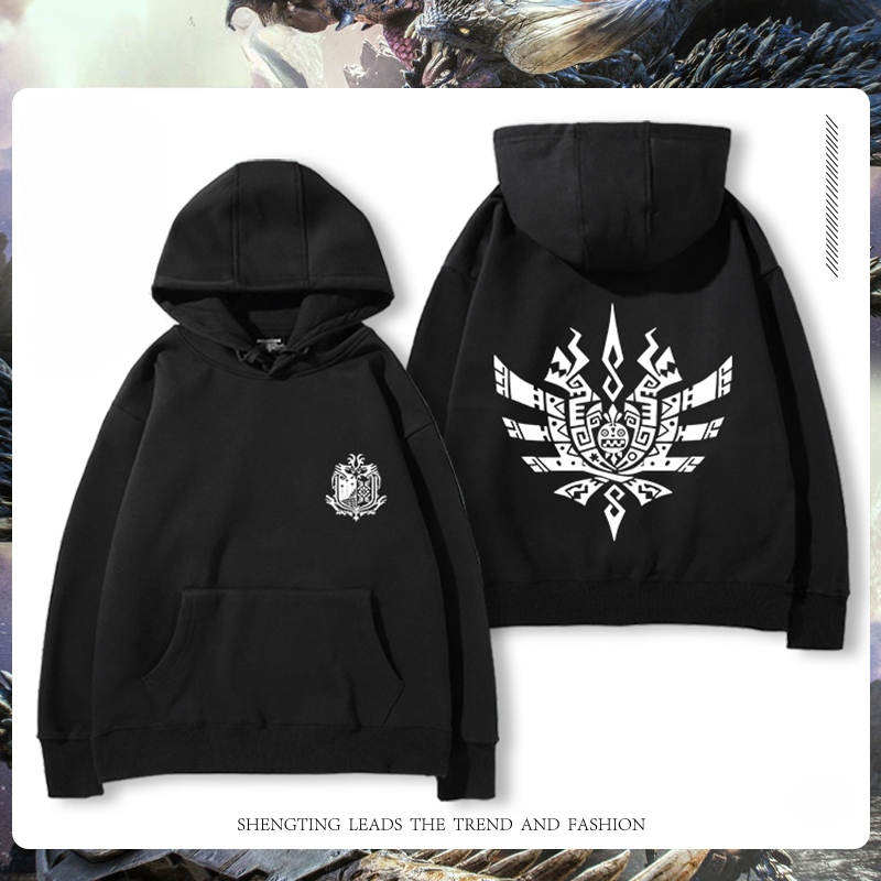 Monster Hunter Rise魔物獵人新款 親子情侶男女款連帽衛衣-ZUIHANG SHOP