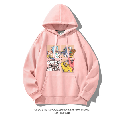 瑞克和莫蒂新款 親子情侶男女款連帽衛衣-ZUIHANG SHOP