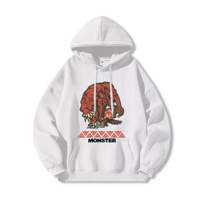 Monster Hunter Rise魔物獵人新款 親子情侶男女款連帽衛衣-ZUIHANG SHOP