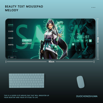 Valorant 主題桌墊 布質滑鼠墊-ZUIHANG SHOP