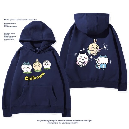 Chiikawa新款 親子情侶男女款連帽衛衣-ZUIHANG SHOP