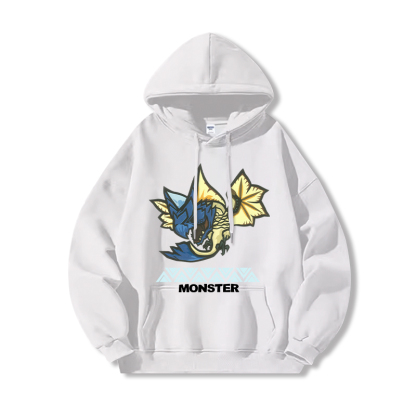 Monster Hunter Rise魔物獵人新款 親子情侶男女款連帽衛衣-ZUIHANG SHOP