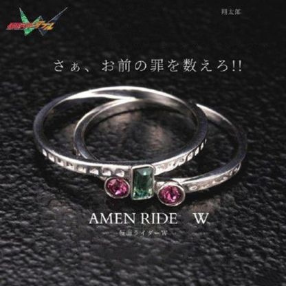 假面騎士時尚周邊潮流戒指-ZUIHANG SHOP