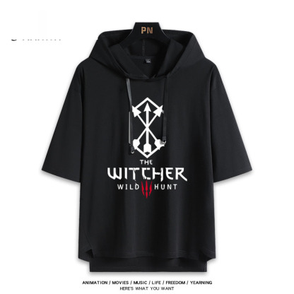 巫師3狂獵 連帽短袖T恤-ZUIHANG SHOP