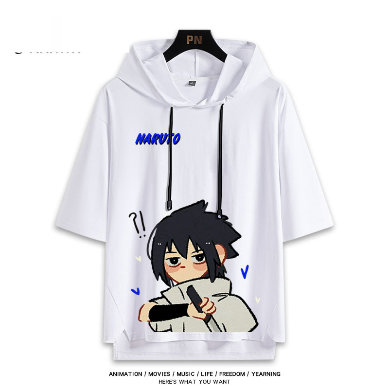 火影忍者 連帽短袖T恤