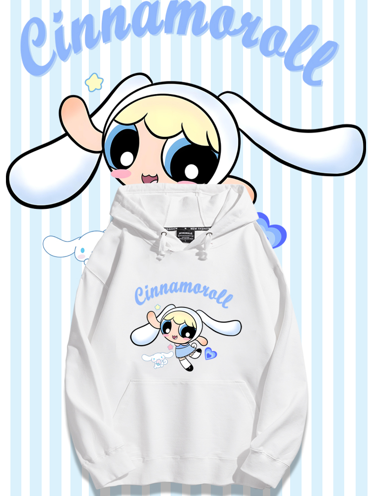 飛天小女警聯名新款 親子情侶男女款連帽衛衣-ZUIHANG SHOP