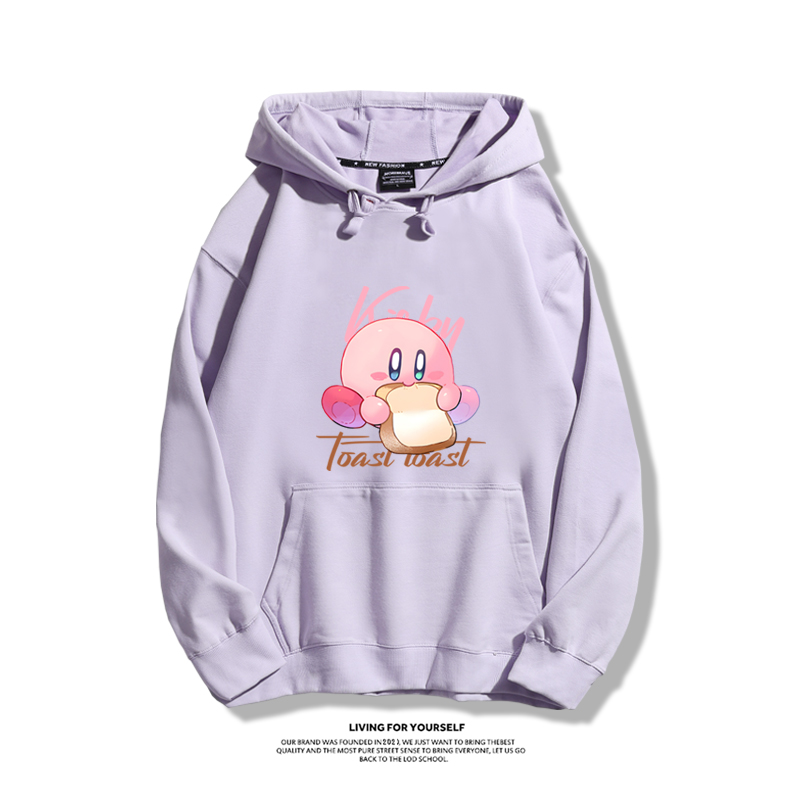 星之卡比新款 親子情侶男女款連帽衛衣