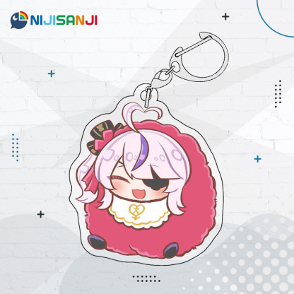 Luxiem彩虹社全員同人週邊 NIJISANJI EN 雙面夾層鑰匙扣掛件吧唧