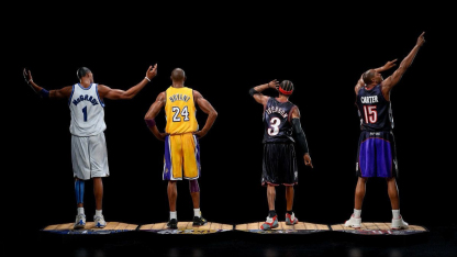 四大分位-卡特 NBA球星 限量版GK雕像