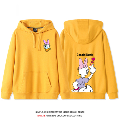 迪士尼 2025秋冬新款 親子情侶裝連帽衛衣