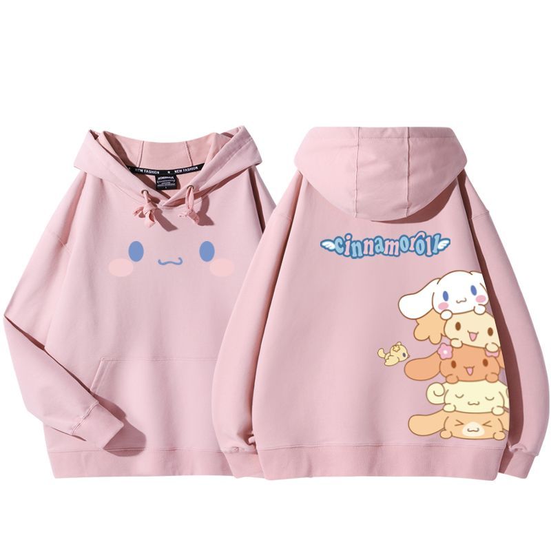 大耳狗新款 親子情侶男女款連帽衛衣