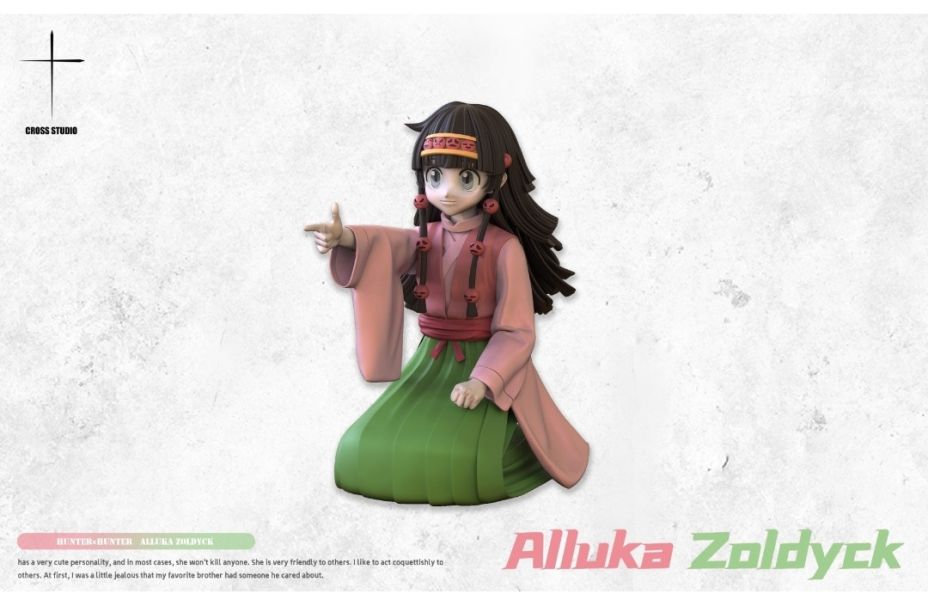 【預購】Cross十字工作室 HUNTER×HUNTER 蹲姿亞路嘉