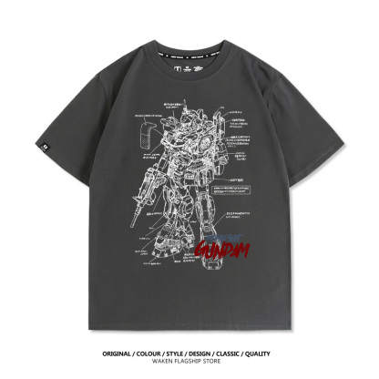 機動戰士鋼彈 印花短袖T恤-ZUIHANG SHOP