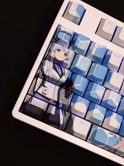 生鹽諾亞透光RGB108鍵標準配列衛星軸鍵帽