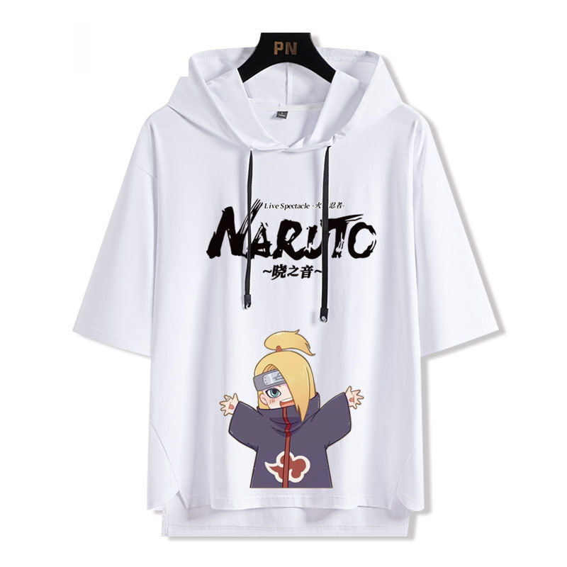 火影忍者 連帽短袖T恤