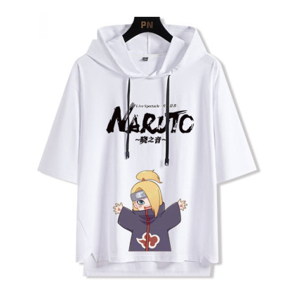 火影忍者 連帽短袖T恤