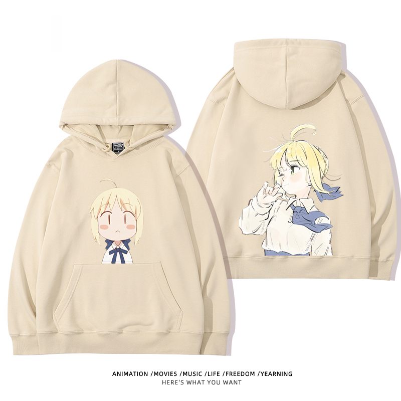 Fate新款 親子情侶男女款連帽衛衣-ZUIHANG SHOP