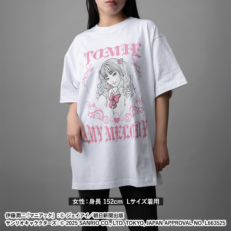 伊藤潤二 & Sanrio 聯名襯衫辣妹富江短袖T恤