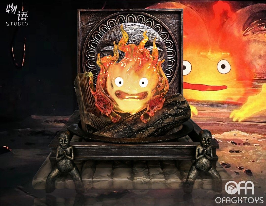 物語 宮崎駿桌面系列01 哈爾的移動城堡 卡西火/卡西法-ZUIHANG SHOP