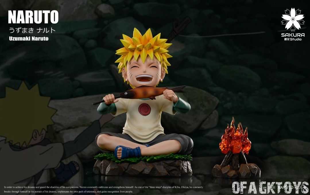 櫻花 火影忍者 童年12小強系列(第1彈)漩渦鳴人-ZUIHANG SHOP