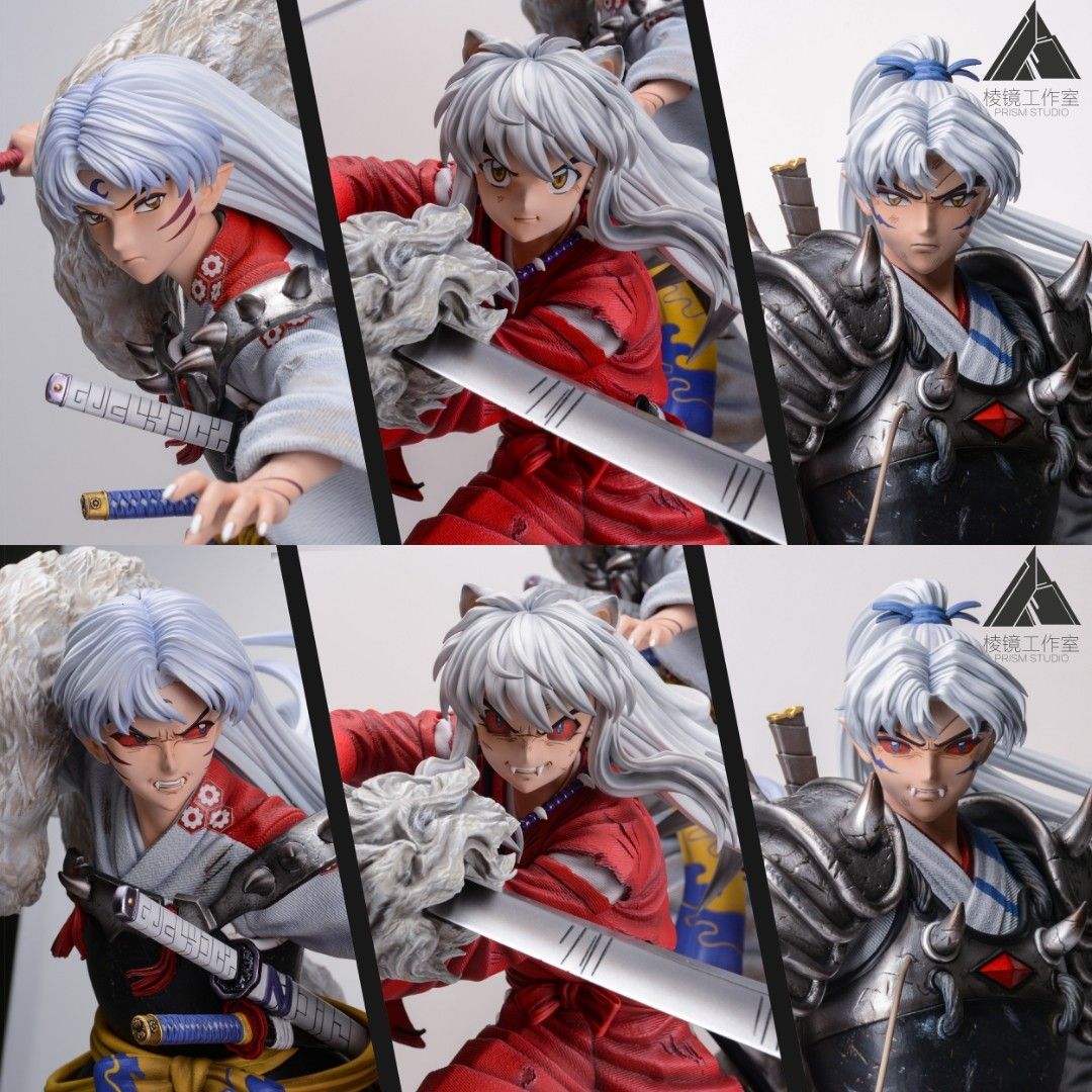 棱鏡 犬夜叉 父與子 犬夜叉&殺生丸&犬大將-ZUIHANG SHOP