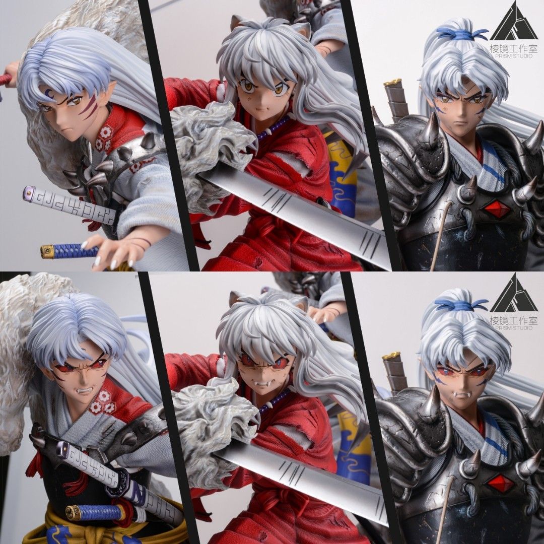 棱鏡 犬夜叉 父與子 犬夜叉&殺生丸&犬大將-ZUIHANG SHOP