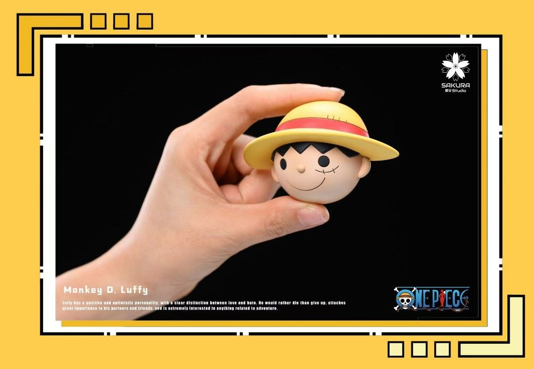 櫻花 海賊王 草帽團冰箱貼(第一彈)路飛-ZUIHANG SHOP