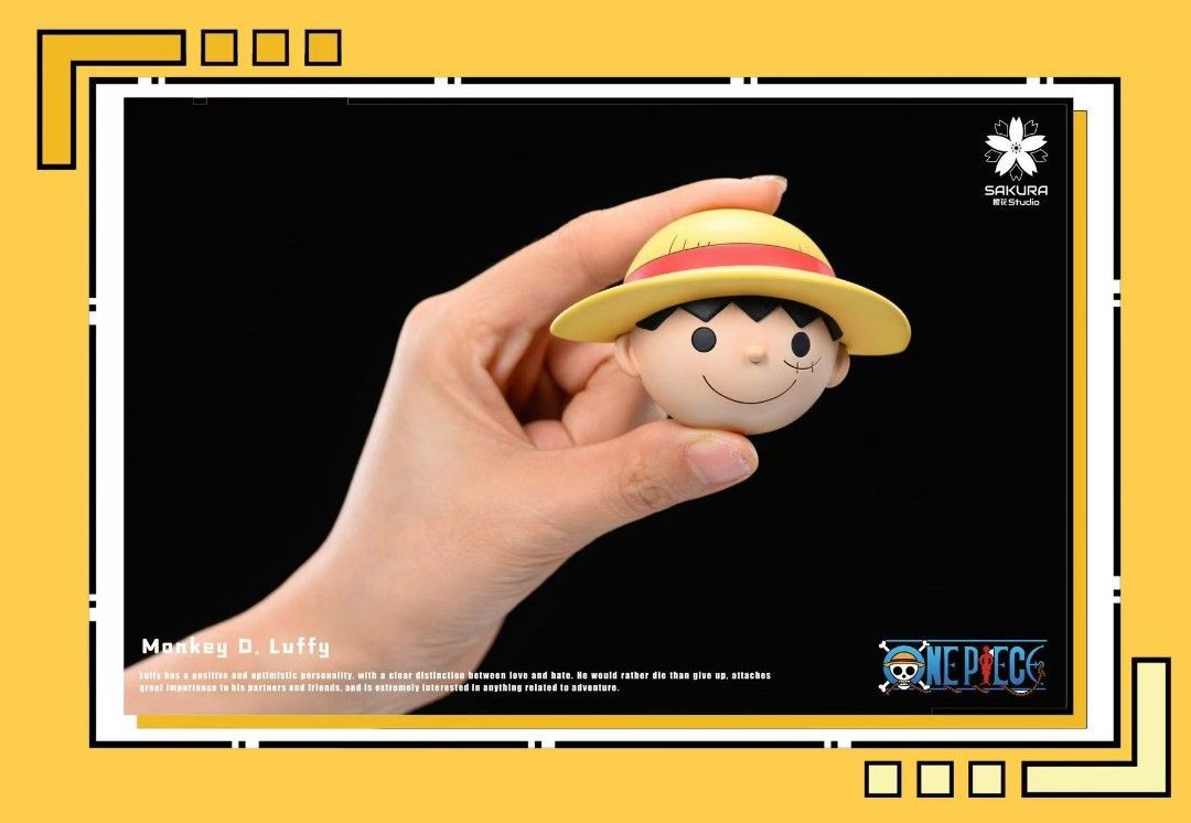 櫻花 海賊王 草帽團冰箱貼(第一彈)路飛-ZUIHANG SHOP