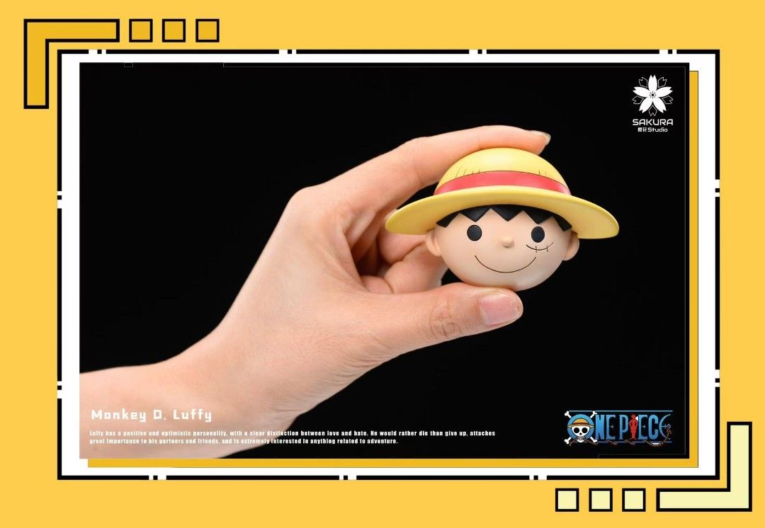 櫻花 海賊王 草帽團冰箱貼(第一彈)路飛-ZUIHANG SHOP