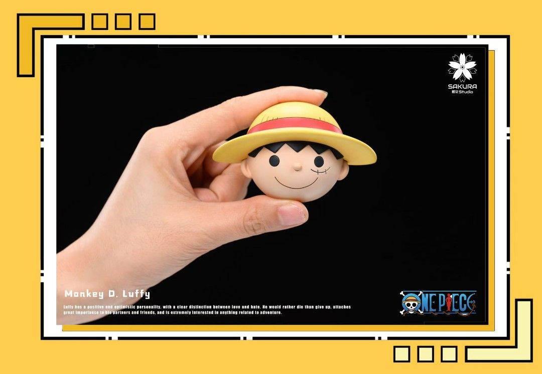 櫻花 海賊王 草帽團冰箱貼(第一彈)路飛-ZUIHANG SHOP