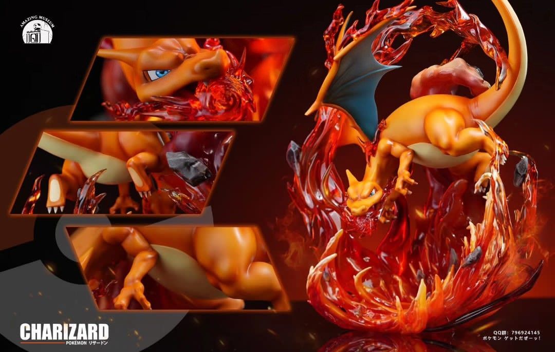 AMAZING MUSEUM 精靈寶可夢 技能系列 噴火龍 噴射火焰-ZUIHANG SHOP