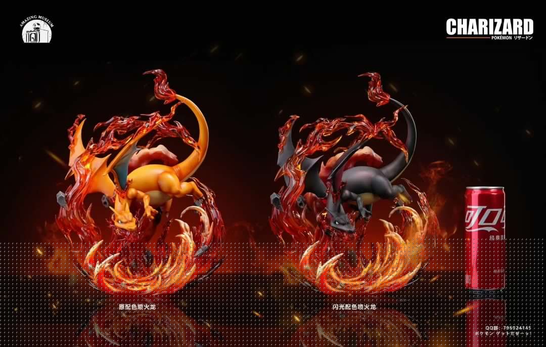 AMAZING MUSEUM 精靈寶可夢 技能系列 噴火龍 噴射火焰-ZUIHANG SHOP