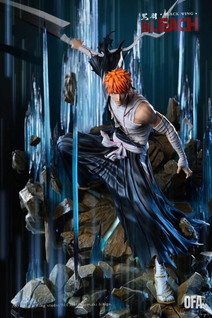 黑羽Black Wing 死神bleach 黑崎一護 救援-ZUIHANG SHOP