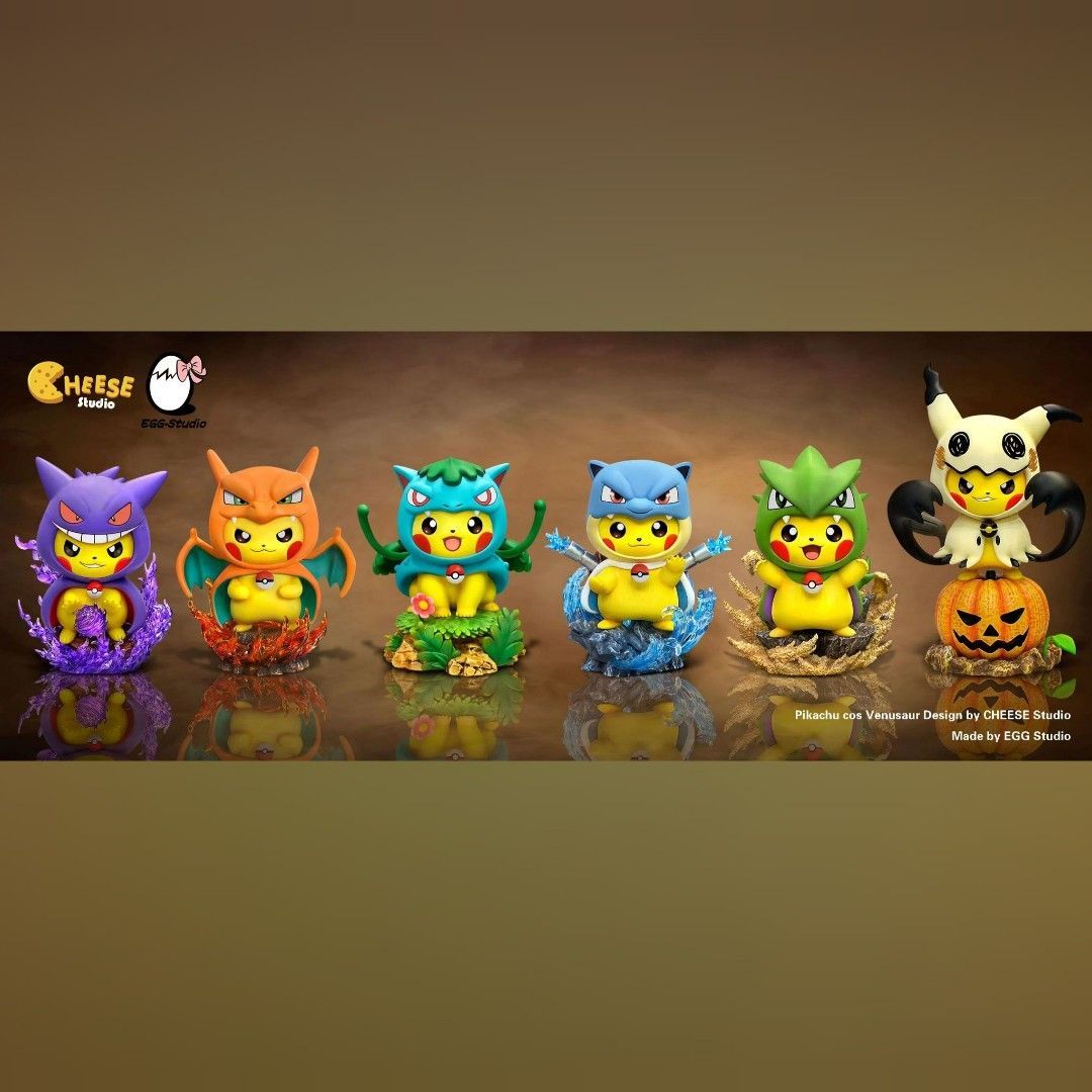 CHEESE & EGG 精靈寶可夢 奇異花比卡超-ZUIHANG SHOP